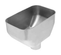 Gutter Downspout Diverter Stainless Steel with 9.7cm Hole | Outdoor Rainwater Harvesting, Easy Installation for Gutters and Rain Barrels, Silver Finish, Sl esign