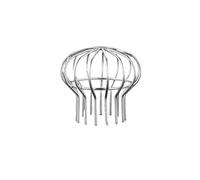 Gutter Downspout Guard, 1Pcs Stainless Steel Gutter Guard Strainer, Mesh Gutter Downspout Guard for Leaf and Rubbish Filter Gutter Screen Covers, 125x137mm