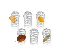 Gutter Downspout Guard, Aluminum Gutter Guard Filter Silver 17x10cm for 2-4 inches Downspout