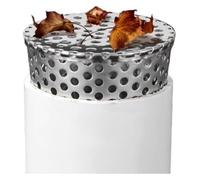 Gutter Downspout Guard, Stainless Steel Gutter Guard Filter Strainer 50-160mm(90)