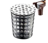 Gutter Downspout Guards Stainless Steel Filter Strainer, Conical Mesh Screen for Roof Vent, Floor Drain and Outdoor PVC Termination Drain for Preventing Blockage from Leaves, Debris, Anti-Rats Chewing