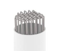 Gutter Downspout Protector, Flexible Anti-Jam Filter | Roof and Drain Grid - for Leaves, Birds, Outdoor, Garden, Patio, Basement