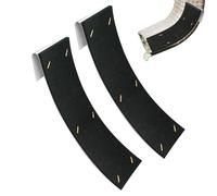 Gutter Drain Noise Dampener - 2-Pack Adjustable Downpipe Silencers | Outdoor Quiet Water Flows Reducer Home Noise Control Aluminum Sponge | Rain Gutter Metal Backplate