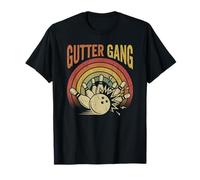 Gutter Gang Bowling Team Bowler Sports Player T-Shirt