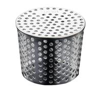 Gutter Guard 304 Stainless Steel Filter Strainer Gutter Guard | 304 Stainless Steel Downspout Guard Filter Debris Down Pipe for Preventing Blockage Clogs From Leaves Debris Rodents