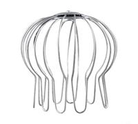 Gutter Guard Downpipe, Strainer Stainless Steel, For Leaf Stopper Rainwater Drain Cover, for Roof Gutter Filter, Balcony Drainage Guard Floor(110-120mm)