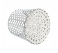 Gutter Guard Filter, Stainless Steel Downpipe Mesh Cap Downpipe Protector for Prevent Blockage, Gutter Leaf Strainer Basket for 90mm Pipe (F)