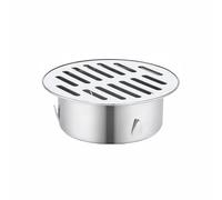 Gutter Guard Filter, Stainless Steel Downpipe Mesh Cap Downpipe Protector for Prevent Blockage, Gutter Leaf Strainer Basket for 50mm Pipe (A)