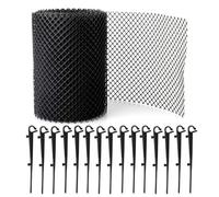 Gutter Guard - High-Performance Leaff Screen, Weather-Resistant Mesh | Effective Drainage Protection System, Easy Install to Protect from Branches Blocks Twigs and Pine Needles for Autumn Leaves