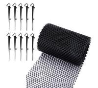 Gutter Guard Meshes with Fixed Hooks Sink Tree Leaves Anti Clogging Meshes Cover Downspout Protectors Enduring Sink Tree Leaves Anti Clogging Meshes Cover