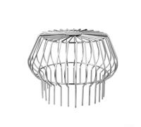 Gutter Guard Strainer Stainless Steel Balloon Mesh Fittings, Effective Drain Pipe Filter to Protect Gutters from Debris and Avoid Blockages (160#)