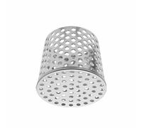 Gutter Mesh, 304 Stainless Steel 90mm/3.54in Downpipe Leaf Guard Covers Outdoor Drain Silver for Roof Gutters Swimming Pools Rooftops Gardens Balconies
