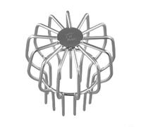 Gutter Mesh Guard Aluminum Gutter Leaf Guard Wire Gutter Guard Downpipe Expandable Drain Pipe Cover Gutter Traps for Downspout Debris Mud Moss Leaves Muck(75mm)