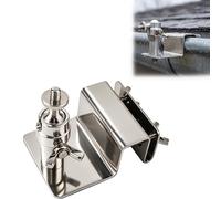 Gutter Mount for Eufy Solar Panel Gutter Bracket | Stainless Steel Adjustable Solar Panel Brackets Mounts for 2C/2C Pro, 2/2 Pro, 3C/S300, 3/S330/ Arlo, for 1/4 Screw Cameras