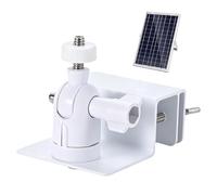 Gutter Mount for Security Camera,Monitoring Solar Panel Holder | No Drilling Camera Mount,for Outdoor Gutter Roof Eave Railing Balcony Garden Backyard