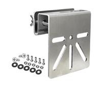 Gutter Mount for Security Camera - Stainless Steel Roof Holder - Security Camera Bracket | for Solar Panel Outdoor Home Business Gutter Wall