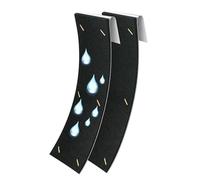 Gutter Noise Dampener, Rain Downspout Drip Silencer, 6.6 x 29.97 inches, 2 Pack Drainage Ditch Dampeners, Noise Reduction Design, Quiet Outdoor Spaces for Park, Garden, Yard & Backyard