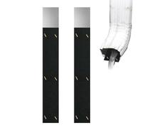 Gutter Noise Dampener | Set of 2 Adjustable Insert Sound Attenuation | Drip Muffler | For Garden, Yard, Park, Home, Commercial, Outdoor Space