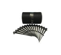 18 Metres Gutter Protection Mesh Guard with 45 Fixing Clips