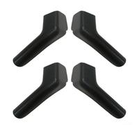 Gutter Spout Extension 4 Pack UV Resistant Rain Water Deflector for RV Trailer for camper Roof Runoff 3in(Black)