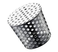 Gutter Strainer - Stainless Steel Downspout Filter, Leaf Blocker Mesh Guard | Outdoor Roof Drain Cover, Rainwater Drainage Tool for Shed, Stops Debris Flow, Easy Install Pipe Protector