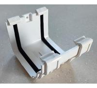 Gutter Union - for Use with Marley Classic Ogee Gutter - Ultraframe Conservatory White