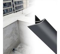 Gutters Decor Protection Edge, Eagle's Beak Lines Building Eave Protective Device, Aluminum Alloy Eave Drip Molding Strip Exterior Eave Drip Line(A,L W 90cm x 50mm)