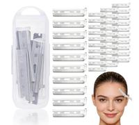 Guttiuaa 40Pcs Replacement for Tweezerman Dermaplaner, Women Eyebrow Shaping Exfoliation Hair Removal