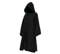 Guturris Teens Magical Robe Four Styles Magic Cloak Witch Magical Hooded Cape Men and Women School Cosplay Outfit, Green, L fit height 68.9"-76.7"