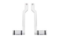 GUTUYEHKEA Shift Peg Heel Toe Shifter Lever Kit for Harley FL Softail | Gear Shifter Shaft Set with Chrome Black Finish for Heritage Fat Boy Deluxe