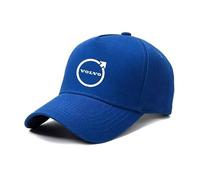 GUTYE Car Baseball Cap for Volvo S40 2004-2007, Unisex Casual Outdoor Sports Hat Adjustable UV Protection Summer Sun Hat Sports Cap Baseball Cap for Men Women,Blue