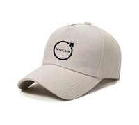 GUTYE Car Baseball Cap for Volvo S40 2004-2007, Unisex Casual Outdoor Sports Hat Adjustable UV Protection Summer Sun Hat Sports Cap Baseball Cap for Men Women,Beige