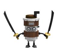 GUUIESMU Italian Brainrot Figures,Tung Tung Tung Sahur Figure,Tralalero Tralala Building Blocks,Building Toy Set,Collectible Figure,For Collection And Decoration (842)