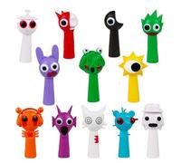 GUUIESMU Sprunki Figures,sprunki Toys, Sprunki Wenda Statue,Collectible Horror Games Sprunki Character Sculpture, Collectible Horror Games Sculpture for Fans (12PCS-B)