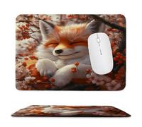 Guuogxan Mouse Mat, 15.75 × 11.81 in Cherry Fox Gaming Mouse Pad zv-990