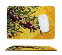 Guuogxan Mouse Mat, 7.09 × 8.66 in Yellow Fruit Gaming Mouse Pad zv-427