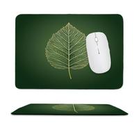 Guuogxan Mouse Mat, 9.45 × 11.02 in Leaves Gaming Mouse Pad zv-841