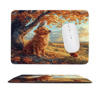 Guuogxan Mouse Mat, 9.84 × 7.87 in Dog Animals Gaming Mouse Pad zv-246