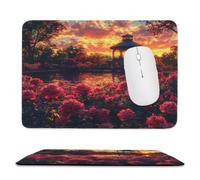Guuogxan Mouse Mat, 9.84 × 7.87 in Peony Pavilion Gaming Mouse Pad zv-718