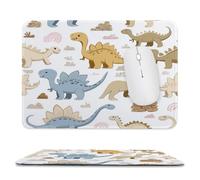 Guuogxan Small Mouse Pad 340x280x3mm, Cartoon Dinosaur Mouse Mat xc-494
