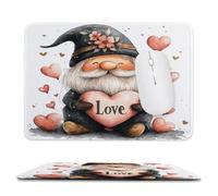 Guuogxan Small Mouse Pad 340x280x3mm, Love Dwarf Mouse Mat xc-18