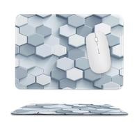 Guuogxan Small Mouse Pad 340x280x3mm, Nordic Geometry Mouse Mat xc-84