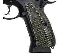 Guuun CZ 75 Grips Full Size SP-01 Shadow Tactical CZ SP01 Grips Eagle Wing Texture G10 Pistol Grips