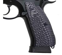 Guuun CZ 75 Grips Full Size SP-01 Shadow Tactical CZ SP01 Grips Eagle Wing Texture G10 Pistol Grips