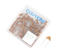 GuuYebe 150 PCS 22pF 22 pF 220 Multilayer Monolithic Ceramic Capacitor 5.08mm for Industrial Electrical Capacitors