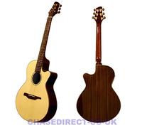 Guvnor by Chase GA777CE Electro Acoustic Guitar Grand Concert Jumbo Natural Finish Steel Strings