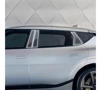 Guvsad Car Exterior Body Film B C Window Pillar Scratch Prevention Membrane TPU PPF Paint Film Accessories,for Kia EV6 GT 2021-2023 (Carbon Fiber Sticker)