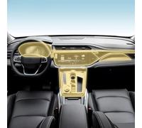 Guvsad Car Interior Film Dashboard Piano Board Shift CenterConsole PPF Anti-Scratch Transparent TPU Protection Film Accessories，for Geely Atlas FX11 2022-2023 (Style A for RHD)