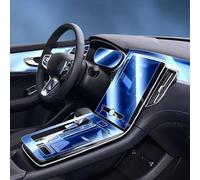 Guvsad Car Interior Film Dashboard Piano Board Shift CenterConsole PPF Anti-Scratch Transparent TPU Protection Film Accessories，for Rising Auto ER6 2021-2023 (Style A for RHD)