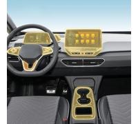 Guvsad Car Interior Film Dashboard Piano Board Shift CenterConsole PPF Anti-Scratch Transparent TPU Protection Film Accessories,for Volkswagen ID.3 E11/12 19-2024 (Style A for RHD)